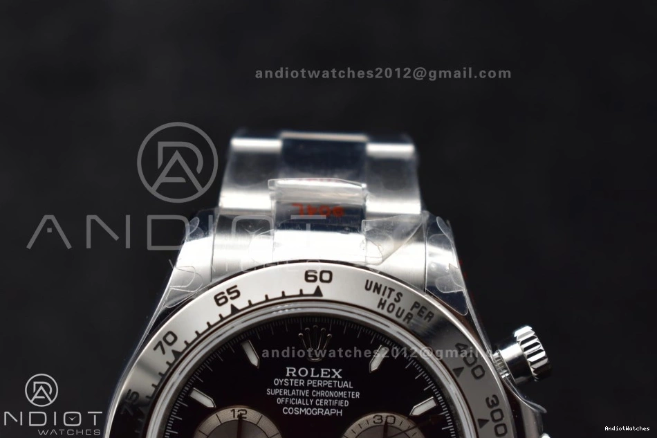 Best Classic V Edition 1:1 QF 794 Black Dial on 126509 Bracelet Silver Daytona SS SH4131 1115
